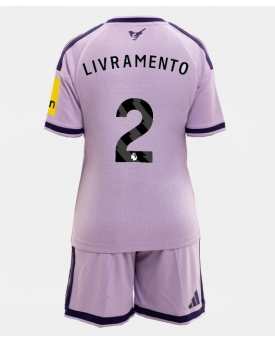 Newcastle United Tino Livramento #2 Maglia Gara Terza Repliche 2026-27 Bambino Maniche Corte Newcastle United Tino Livramento #2 Maglia Gara Terza Repliche 2026-27 Bambino Maniche Corte